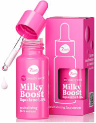 7DAYS Milky Boost Squalane Revital Serum anti-îmbătrânire pentru față 20 ml