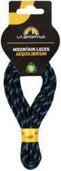 La Sportiva Lace Mountain Aequilibrium Cipőfűző - black/malibu blue - ~ 160 cm