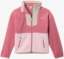 Columbia Sequoia Grove Full Zip Fleece Lány pulóver - rosette/dark stone/satin pink - 116_128_cm