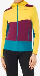 Viking Tacoma Hoodie Cipzáras női felső - yellow/fuchsia - M