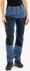 Fjallraven Abisko Midsummer Zip Off Trousers Női Nadrág - indigo blue/dark navy - XL