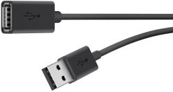 Belkin Кабел удължител Belkin USB Type-A Male към USB Type-A Female 4.8M, Черен (F3U153bt4.8M)