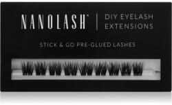 Nanolash DIY Eyelash Extensions set pentru extensia genelor acasă Heartbreaker 36 buc