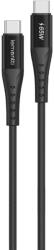 Lemontti Lemontti Cablu Bending Aluminum Fast Charge Type-C la Type-C, PD 65W, 1.2m, Negru (LEMCTYC65WN)