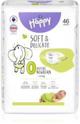 Bella Baby Happy Soft&Delicate scutece de unică folosință ≤ 2 kg Before Newborn 46 buc