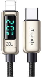 Mcdodo Cablu Type-C la Lightning Mcdodo Digital Pro Silver (CA-8811)