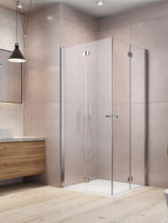 Radaway Eos KDD B szögletes zuhanykabin 80x80 átlátszó