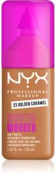 NYX Professional Makeup Make ‘Em Wonder könnyű mattító alapozó árnyalat 23 Golden Caramel 30 ml