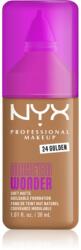 NYX Professional Makeup Make ‘Em Wonder könnyű mattító alapozó árnyalat 24 Golden 30 ml