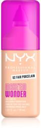NYX Professional Makeup Make ‘Em Wonder könnyű mattító alapozó árnyalat 02 Fair Porcelain 30 ml