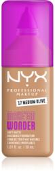 NYX Professional Makeup Make ‘Em Wonder könnyű mattító alapozó árnyalat 17 Medium olive 30 ml