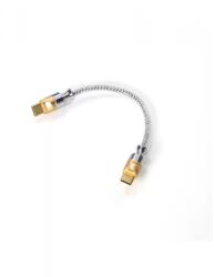 DDHIFI USB 2.0 Type C Összekötő Fekete-Ezüst 10cm DDHIFI-TC07S-10 (DDHIFI-TC07S-10)
