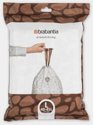 Brabantia 138645 szemeteszsák 45 L Fehér 40 db (13 86 45)