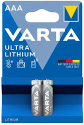 VARTA Ultra Lithium AAA / LR03 elem - BL2 (6103301402)