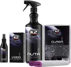 K2 Pachet curatare geamuri si tratament hidrofob K2 PRO (K2PROGEAMURI)