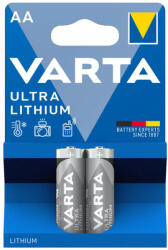 VARTA Ultra Lithium AA / LR06 elem - BL2 (6106301402)