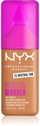 NYX Professional Makeup Make ‘Em Wonder könnyű mattító alapozó árnyalat 21 Neutral Tan 30 ml