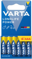 VARTA Longlife Power AAA / LR03 elem - BL6 (4903121746)