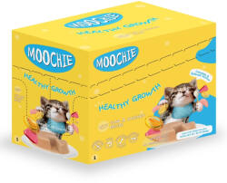 Moochie KITTEN Creștere sănătoasă Ton și pui 12x70 g creștere sănătoasă