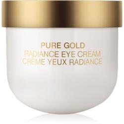 La Prairie Pure Gold Radiance Eye Cream luxus krém szemre és szemhéjra az élénk és kisimított arcbőrért refill 20 ml