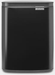 Brabantia 22 29 00 Bo Waste Bin 7 L Téglalap alakú Acél Fekete kuka (22 29 00)
