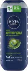 Nivea Energy 3 az 1-ben tusfürdő testre, arcra, hajra 250 ml