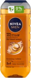Nivea Active Energy 3 az 1-ben tusfürdő testre, arcra, hajra 250 m