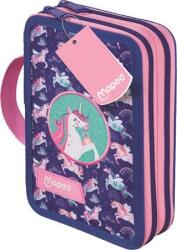 Maped Tolltartó, töltött, 2 emeletes, cipzáras, MAPED, unikornis (IMA967402) - primatinta