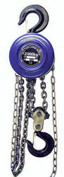  Láncos emelő, Strend Pro TRC9020, kék, kézi, 2000 kg teherbírás, lánchossz: 250 cm, csigasoros, kampókkal (TC112412)