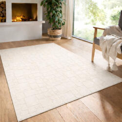 Nílus Modern szőnyeg Rio 3D Random (Cream) 200x280cm Krém