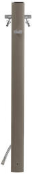 Colortap Kerti kút TOTEM 407 - szürke, 2 db csappal, flexibilis bekötőcsővel, tömlőtartóval - automataontozorendszer