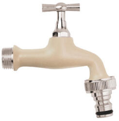 Colortap Aquajet kerti csap IVR bézs gyorscsatlakozóval