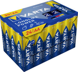 VARTA Longlife Power ceruza/ AA/ LR06 elem - l-m-s - 3 990 Ft