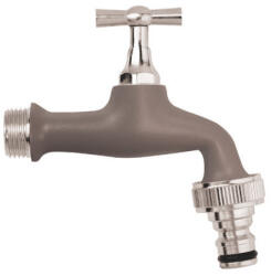 Colortap Aquajet kerti csap GALAMBSZÜRKE gyorscsatlakozóval 1/2