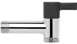 Colortap kerti csap ECO szimpla 1/2"-3/4"- fekete