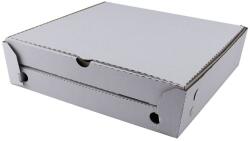  2 pizzadoboz csomag fedéllel és fedél nélkül, 320x320x80 mm, 320x320x40 mm