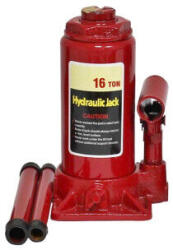  16 tonnás hidraulikus emelő, teljes magasság 423 mm