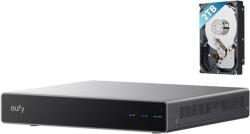 Anker Network Video Recorder eufy S4 cu 8 Canale Stocare 2 TB HD, AI, Functioneaza doar cu camere si dispozitive PoE eufy (Negru) (T8N00341)