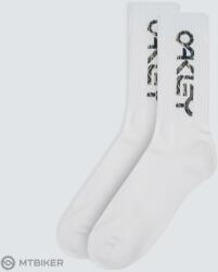 Oakley B1B 2.0 zokni, 3 pár, fehér (L)