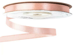  Szatén szalag 6mm x 22.86m - Púder rózsaszín