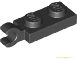 LEGO® Alkatrészek (Pick a Brick) Fekete 1x2 Módosított Lapos Elem Csatlakozóval 4535739 (4535739)