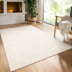  Modern szőnyeg Rio 3D Random (Cream) 240x330cm Krém
