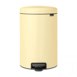 Brabantia Cos cu pedala Brabantia NewIcon 1008848, 20 L, Inchidere lina, Baza antiderapanta, Galben (1008848) Cos de gunoi