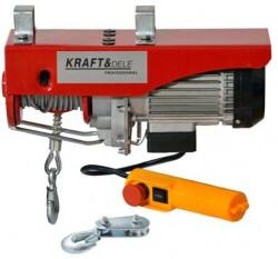 Kraft&Dele Elektromos csörlő, Kraft& Dele, 1000 W, 500 kg