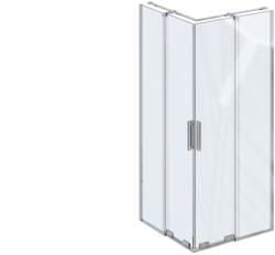 RAVAK Roll cabină de duș 90x90 cm pătrat crom luciu/sticlă transparentă X14V70C00Z1 (X14V70C00Z1)