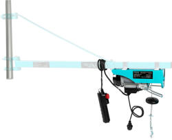 Detoolz Elektromos Csörlő - 250kg - DZ-C262