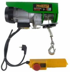 Procraft Elektromos csörlős emelő Procraft TP250, 510W, rögzítőkészlettel Súly 250kg