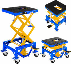  Mobil motorkerékpár-emelőplatform kerekeken 135 kg-os motorkerékpárokhoz MSW MHB-135-PRO