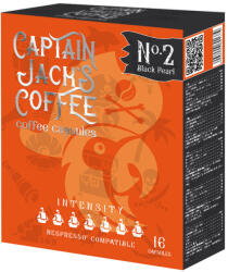 Coffee66 Captain Jack's Coffee No. 2. Nespresso® Kompatibilis Kávékapszula 16 db