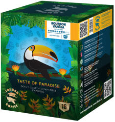 Coffee66 Bourbon Vanilia Toucan Dolce Gusto Kompatibilis Kapszula 16 db
